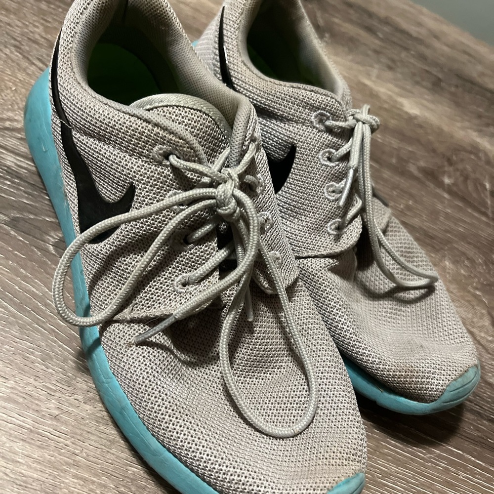 Gray and Teal Roshe Runs